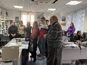 Экскурсия студентов СПбГАСУ в Стройпроекте 2019 год